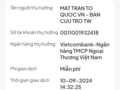 SMILE FAMILY xin chung tay vì đồng bào gặp khó khăn, đang phải gồng mình trong trận Bão Yagi và Lũ lụt hiện tại.