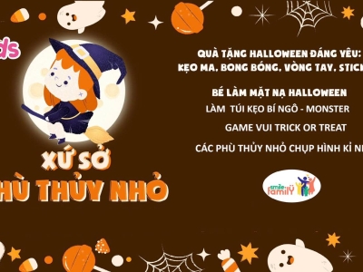 Xứ sở phù thủy nhỏ tại trung tâm Smile Family